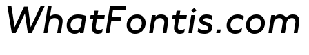 Underground Medium Italic