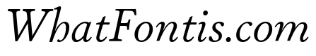 Stickley 2 Headline Regular Italic