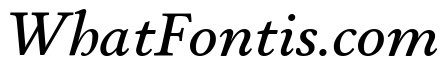 Stickley 2 Headline Medium Italic