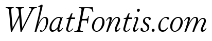 Stickley 2 Display Regular Italic