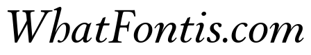 Stickley 2 Display Medium Italic