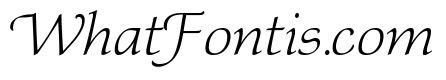 Regina Regular Italic
