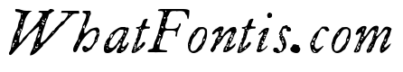 Franklin Caslon Regular Italic