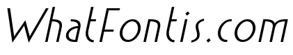 Ainabee Regular Italic