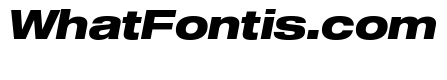Shapiro Wide Extra Bold Italic
