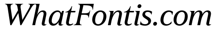 Hardcover Regular Italic
