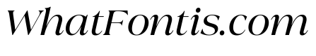 La Mericana Medium Italic