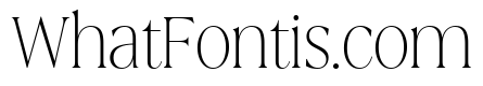 La Mericana Condensed Thin