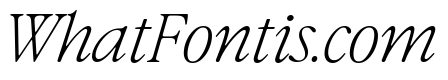 Differently Light Italic