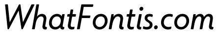 Citron Grotesque Regular Italic