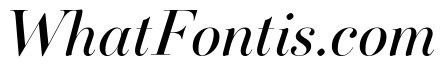 Novantique Serif Display Regular Italic