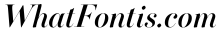 Novantique Serif Display Bold Italic