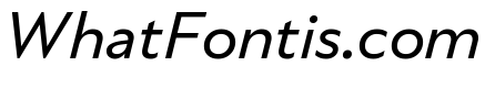 Novantique Sans Regular Italic