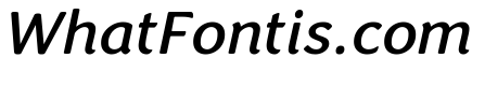 Congenial Regular Italic