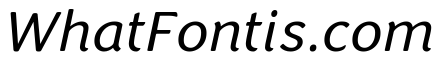 Congenial Light Italic