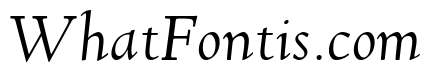 Village No. 2 Regular Italic