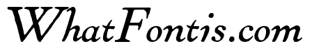 Pabst Oldstyle Regular Italic