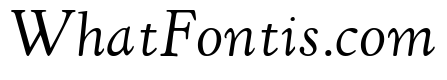 Kennerley Regular Italic