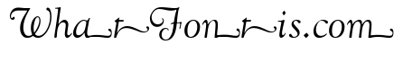 Goudy Cursive Regular Italic