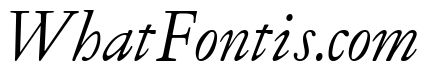 Garamont Text Regular Italic