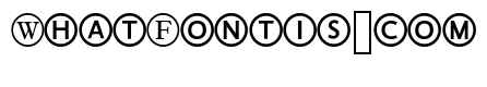 Circled Caps Regular