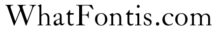 Caslon Long Regular