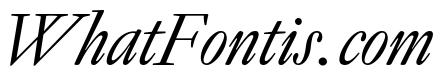 Panta Display Light Italic