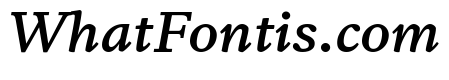 Falconer Text Bold Italic