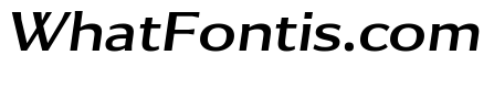 Collier Sans Wide Regular Italic