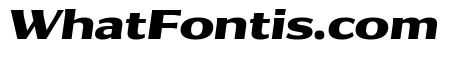 Collier Sans Wide Extra Bold Italic