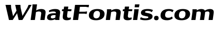 Collier Sans Wide Bold Italic