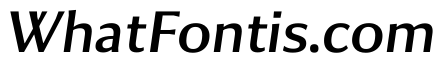 Collier Sans Italic
