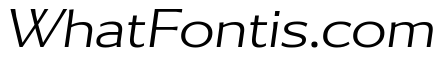 Collier Sans Extra Wide Thin Italic