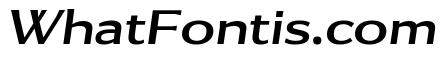 Collier Sans Extra Wide Regular Italic