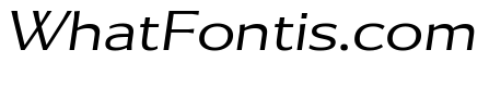 Collier Sans Extra Wide Extra Light Italic