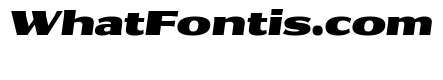 Collier Sans Extra Wide Extra Black Italic