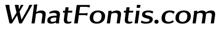 Collier Sans Extra Extended Regular Italic