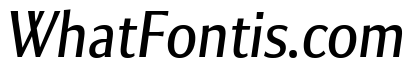 Collier Sans Extra Condensed Book Italic