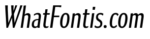 Collier Sans Extra Compressed Light Italic