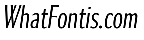 Collier Sans Extra Compressed Extra Light Italic