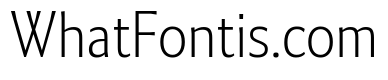 Collier Sans Condensed Hairline