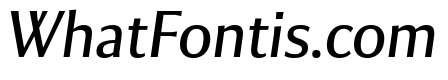 Collier Sans Condensed Book Italic