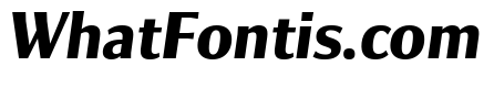 Collier Sans Compressed Bold Italic