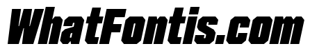 Cutmark Narrow Super Italic