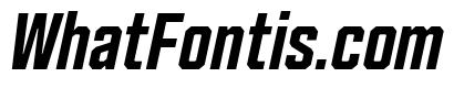 Cutmark Narrow Semi Bold Italic