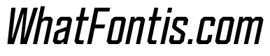 Cutmark Narrow Regular Italic