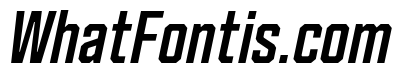 Cutmark Narrow Medium Italic