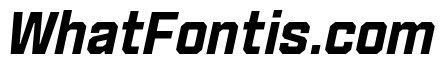 Cutmark Medium Italic