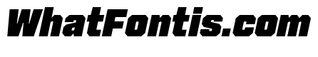 Cutmark Heavy Italic
