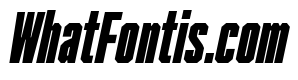 Cutmark Condensed Super Italic